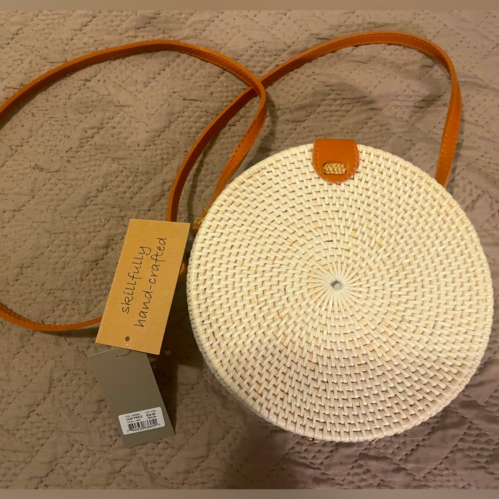 Crown Vintage Woven Bag